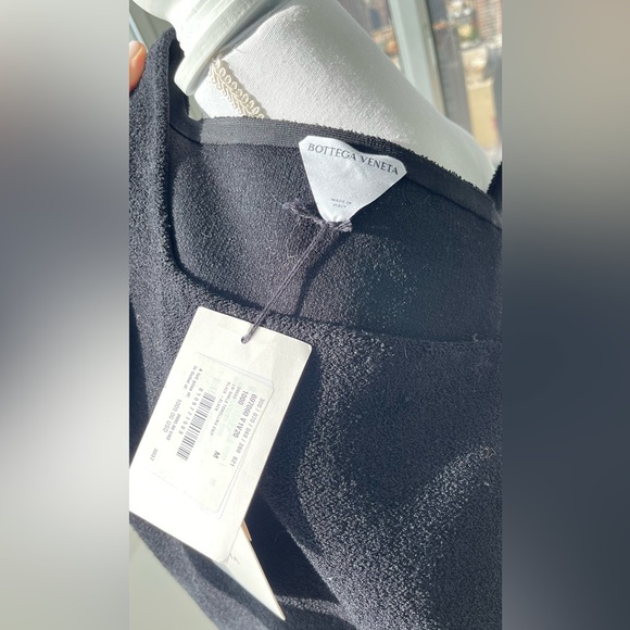 Bottega Veneta Towelling Knit Black Dress size M $2,000 NEW - Picture 15 of 16